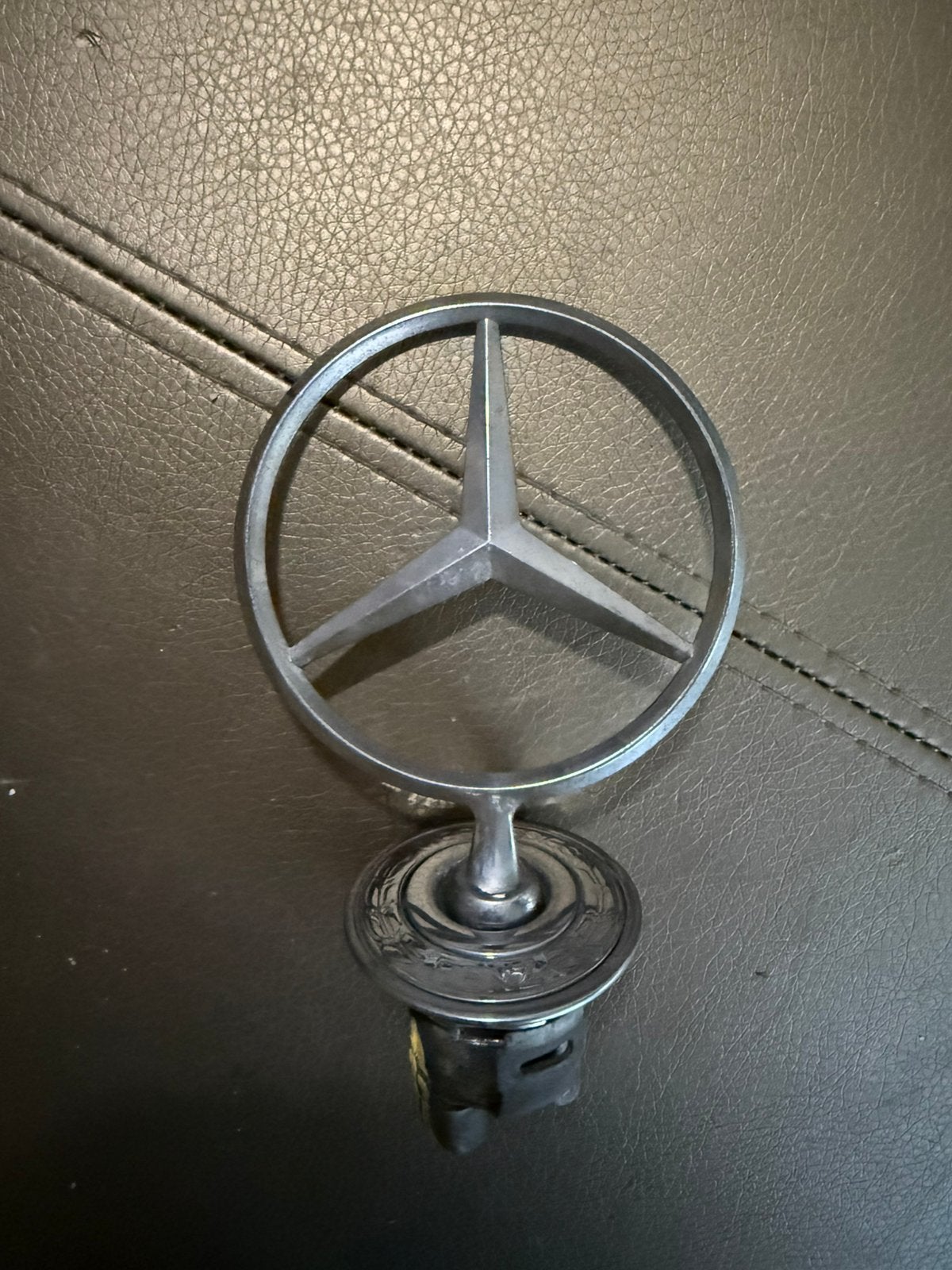 Mercedes motorkap embleem, Ophalen of Verzenden, Gebruikt