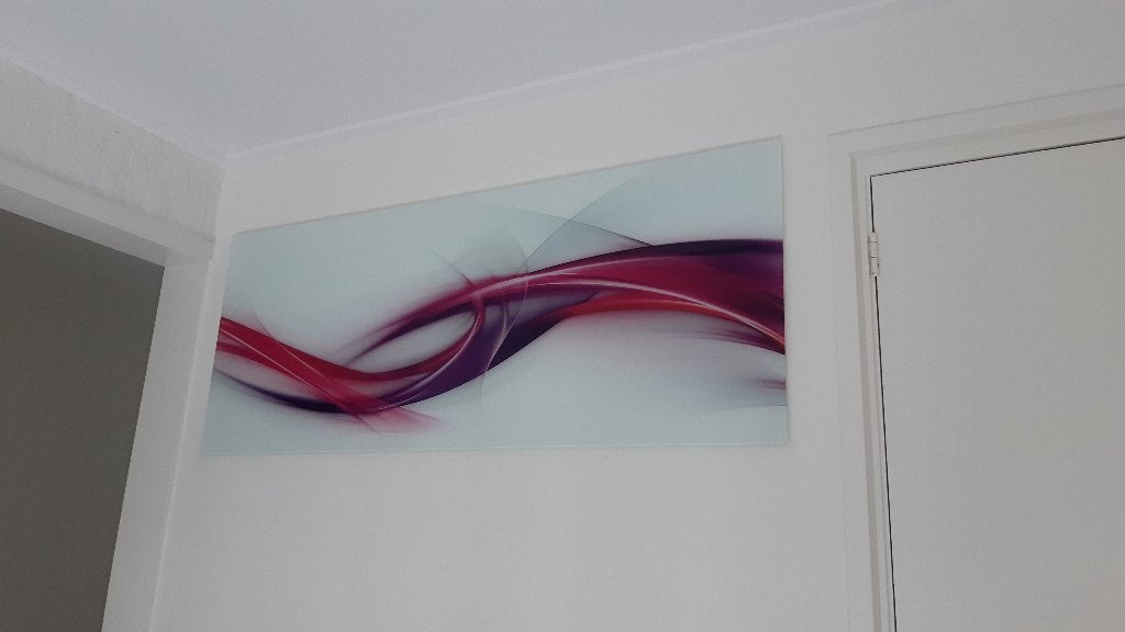 Muurdecoratie Wanddecoratie, Ophalen, Meerkleurig, Zo goed als nieuw, Glas