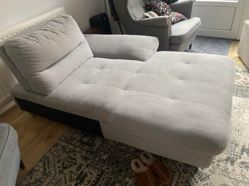 Loungebank sofa chaiselounge, Ophalen, Gebruikt