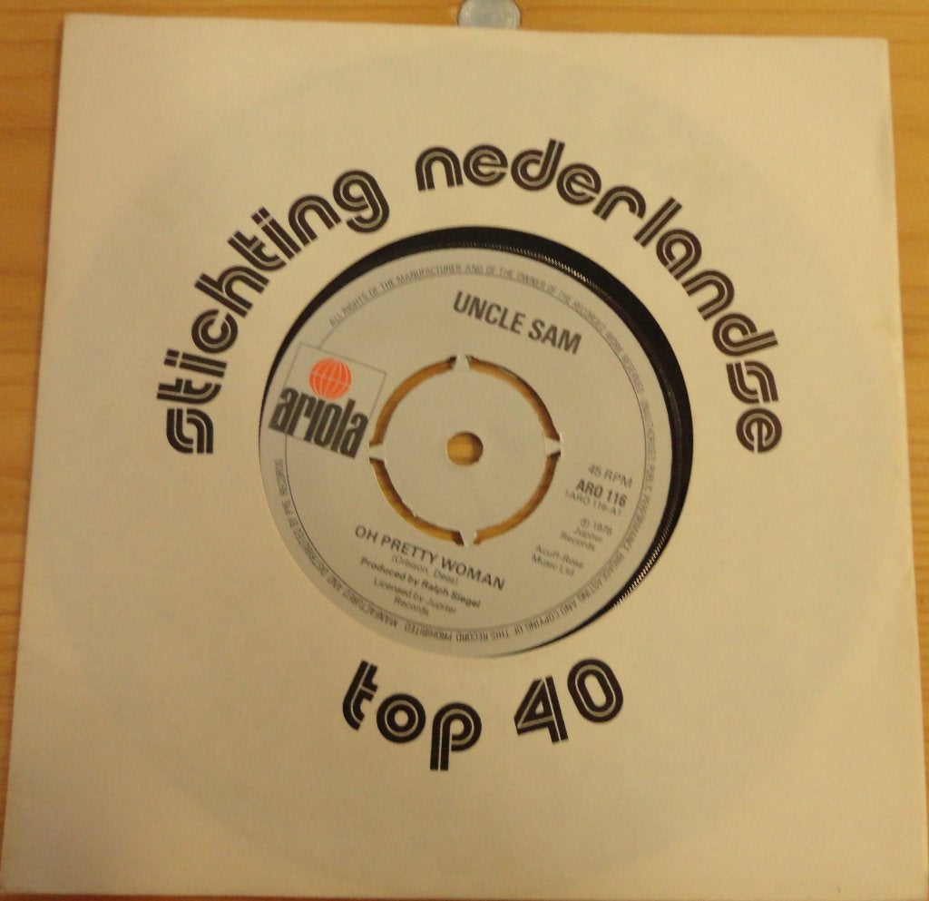 Uncle Sam > Oh pretty woman, Ophalen of Verzenden, Gebruikt, 7 inch, Pop