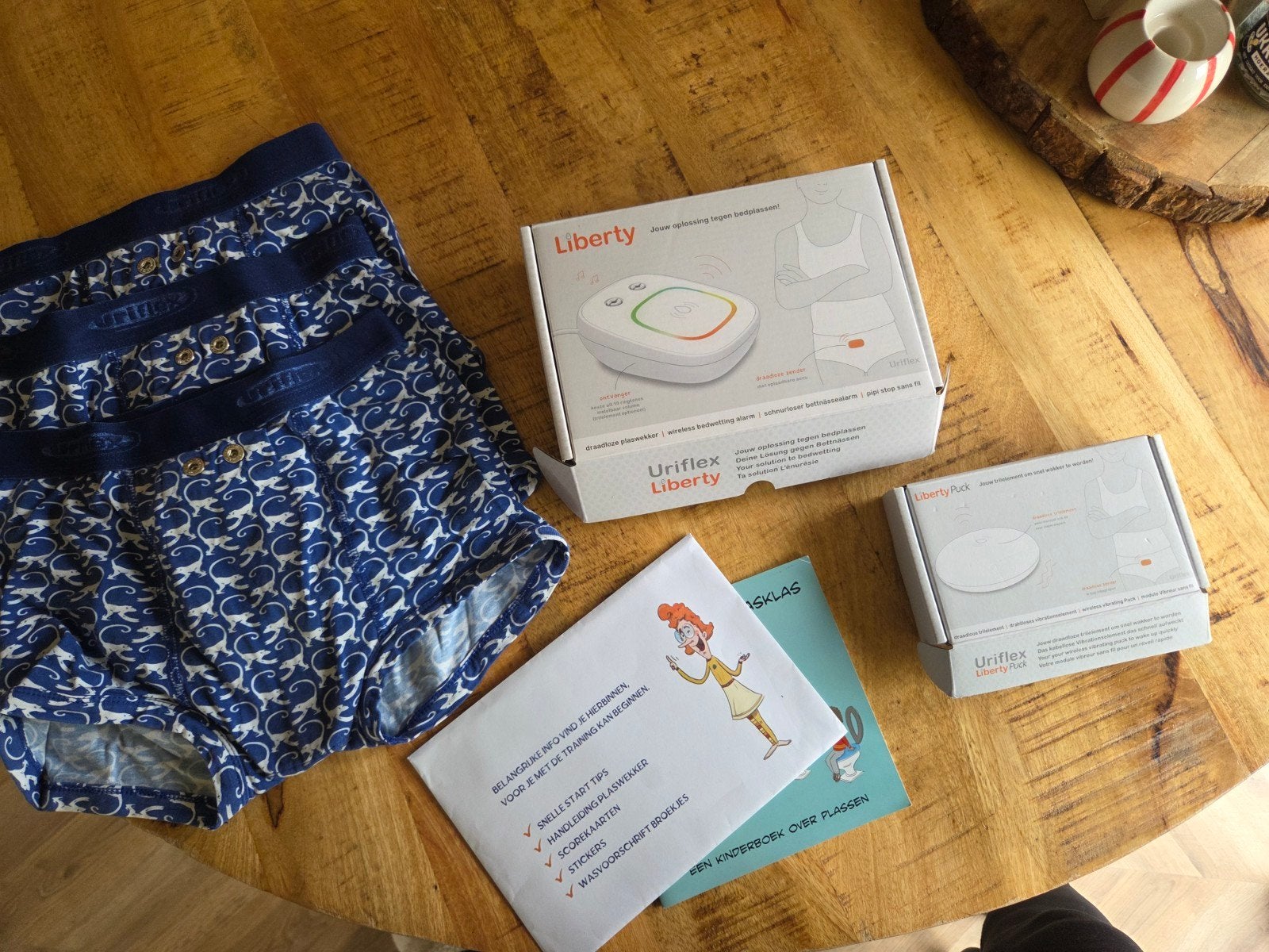 Uriflex Liberty plaswekker set met 3 onderbroeken, Ophalen of Verzenden, Zo goed als nieuw