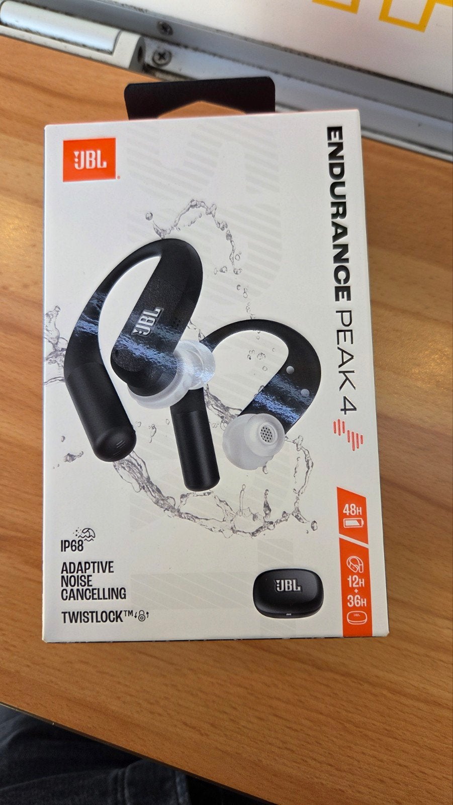 JBL Endurance Peak 4 Draadloze Sport earbuds Zwart, In-ear, JBL, Nieuw, Ophalen of Verzenden