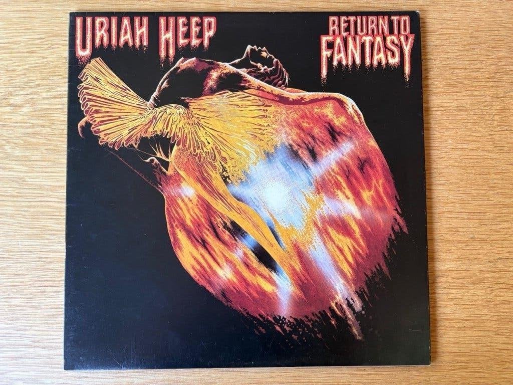Uriah Heep Return to Fantasy vinyl gatefold, Ophalen of Verzenden, 12 inch, Poprock, Gatefold hoes