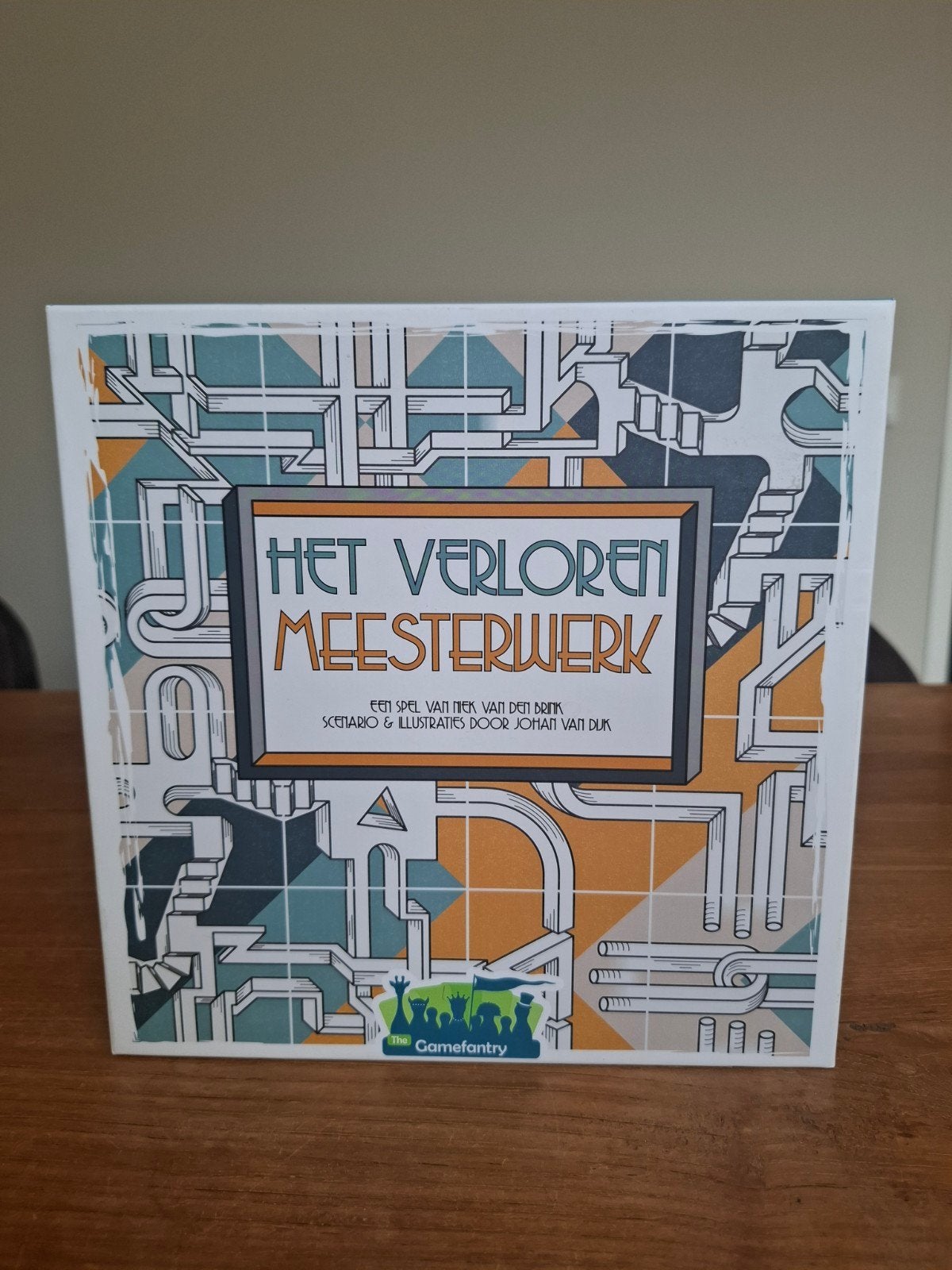 Het Verloren Meesterwerk - Bordspel, Een of twee spelers, Ophalen of Verzenden, Nieuw, Gamefantry