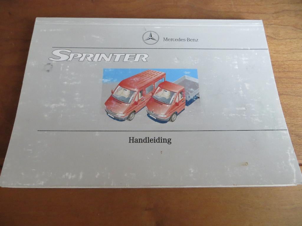Instructieboek Mercedes-Benz Sprinter bestelwagens, enz 2000, Auto diversen, Handleidingen en Instructieboekjes, Ophalen of Verzenden