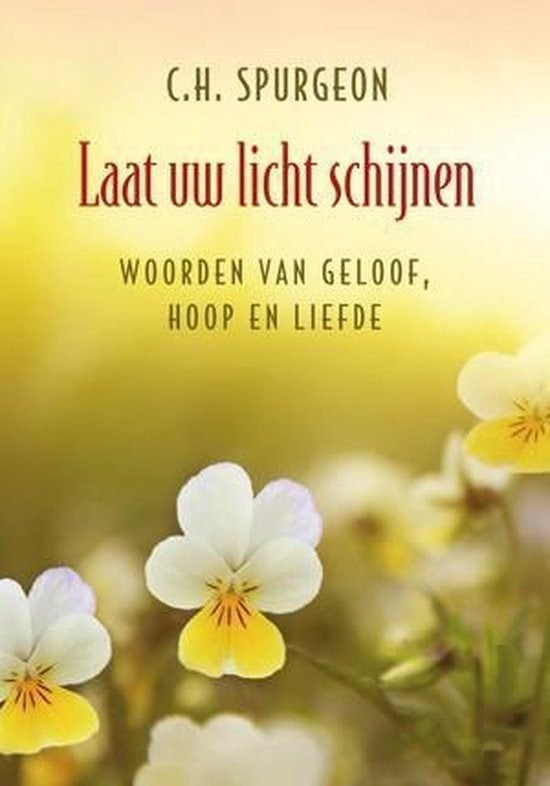 Laat uw licht schijnen C.H.Spurgeon 9789033128547, Boeken, Ophalen of Verzenden, Zo goed als nieuw, C.H.Spurgeon, Christendom | Protestants