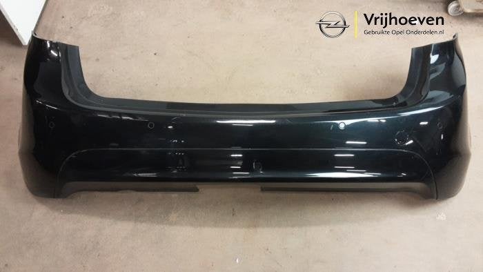 Achterbumper van een Opel Meriva (Meriva B 10-) (Z22C), Gebruikt, -, -, Opel