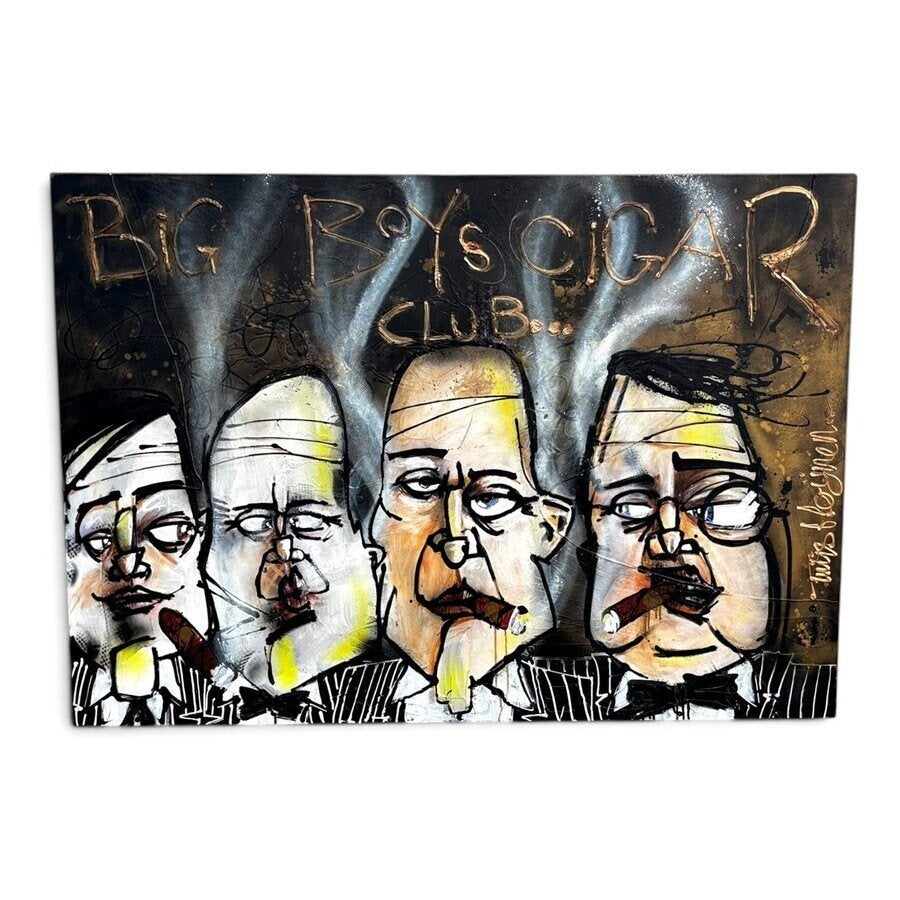 Thijs Heijnen – ‘Big Boys Cigar Club’, Ophalen of Verzenden