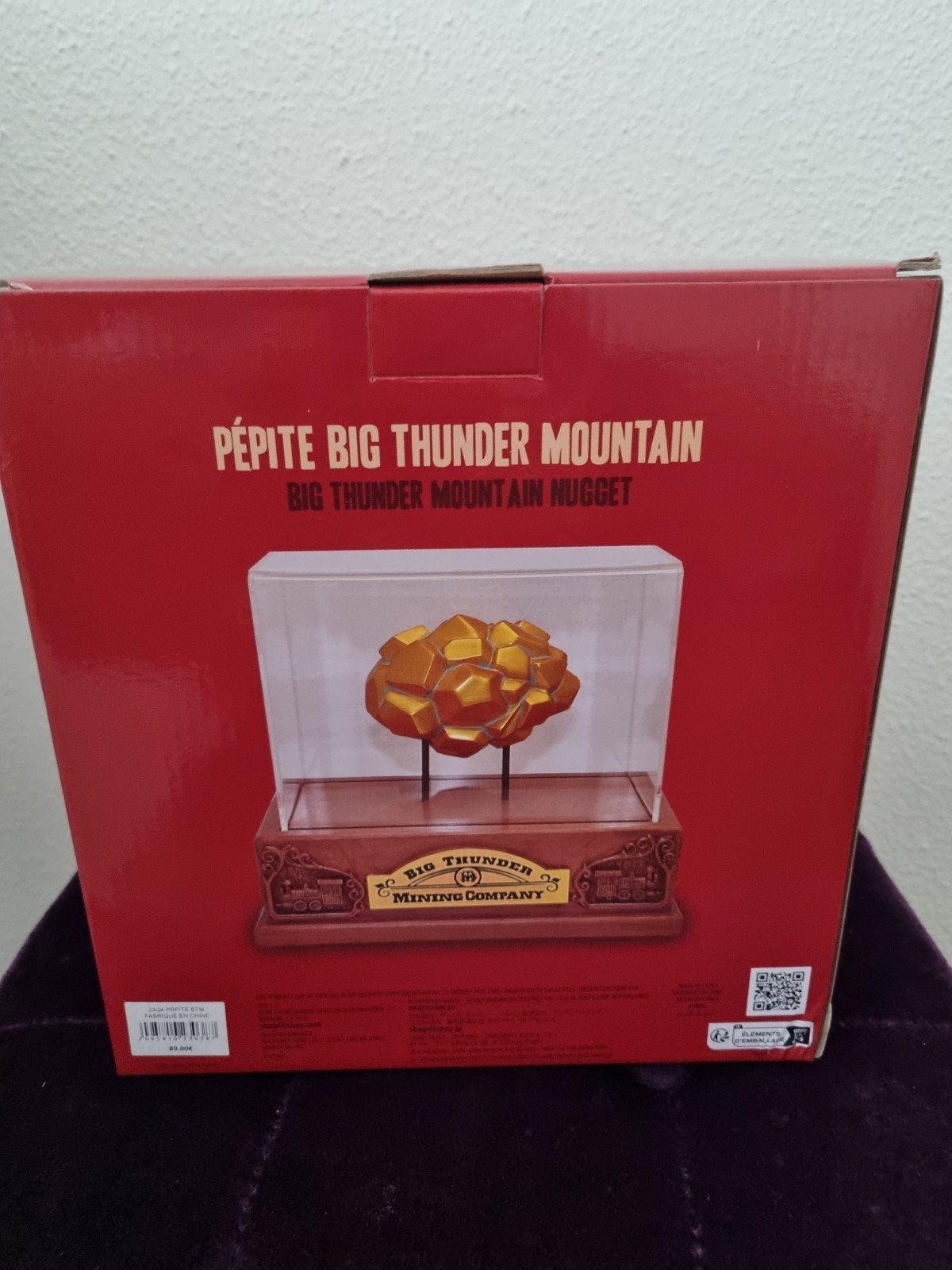 Big Thunder Mountain gold nugget, Ophalen, Overige figuren, Zo goed als nieuw, Beeldje of Figuurtje