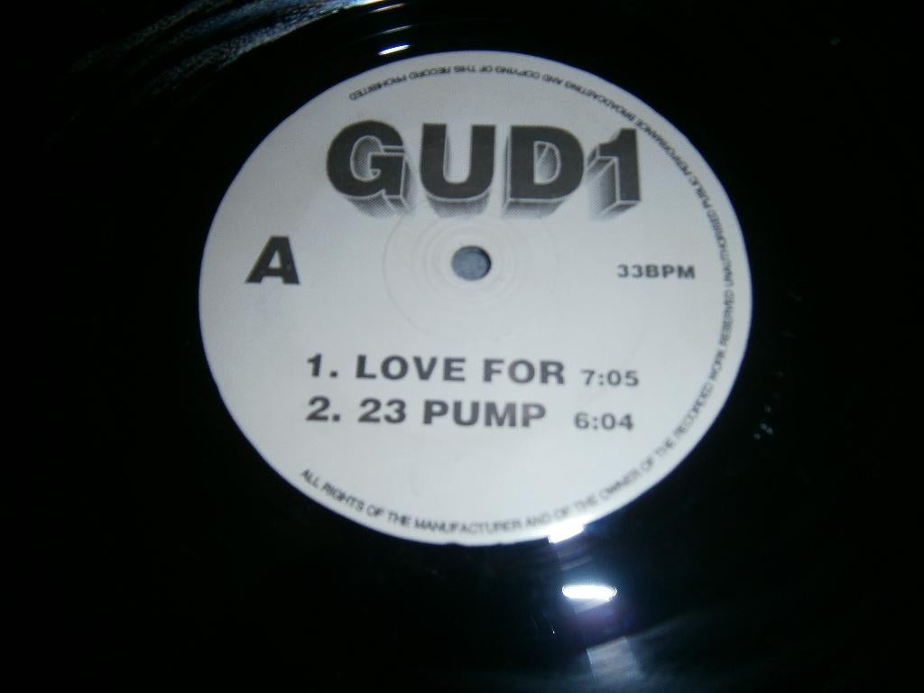GUD 1. 1995. Promo Bootleg. 4 Tracks. House Techno Hardstyle, Ophalen, Gebruikt, 1990 - 1999, Originele persing