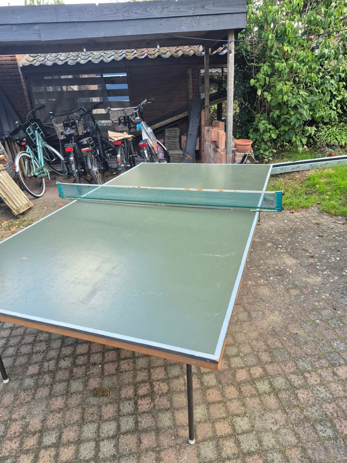 Gebruikte Tafeltennistafel - Outdoor Geschikt, Sport en Fitness, Ophalen, Gebruikt, Tafel Outdoor