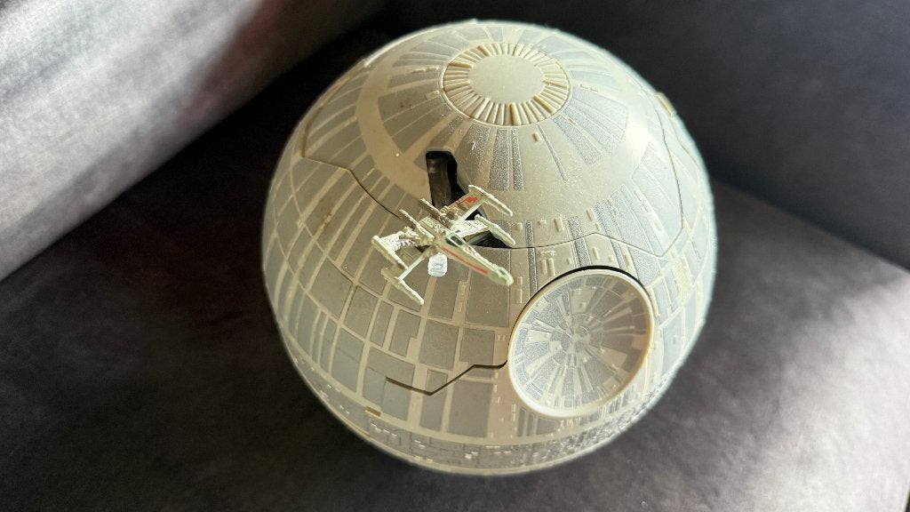 Star Wars Death Star  playset  (vintage Galoob Toys, 1997), Verzenden, Gebruikt, Replica