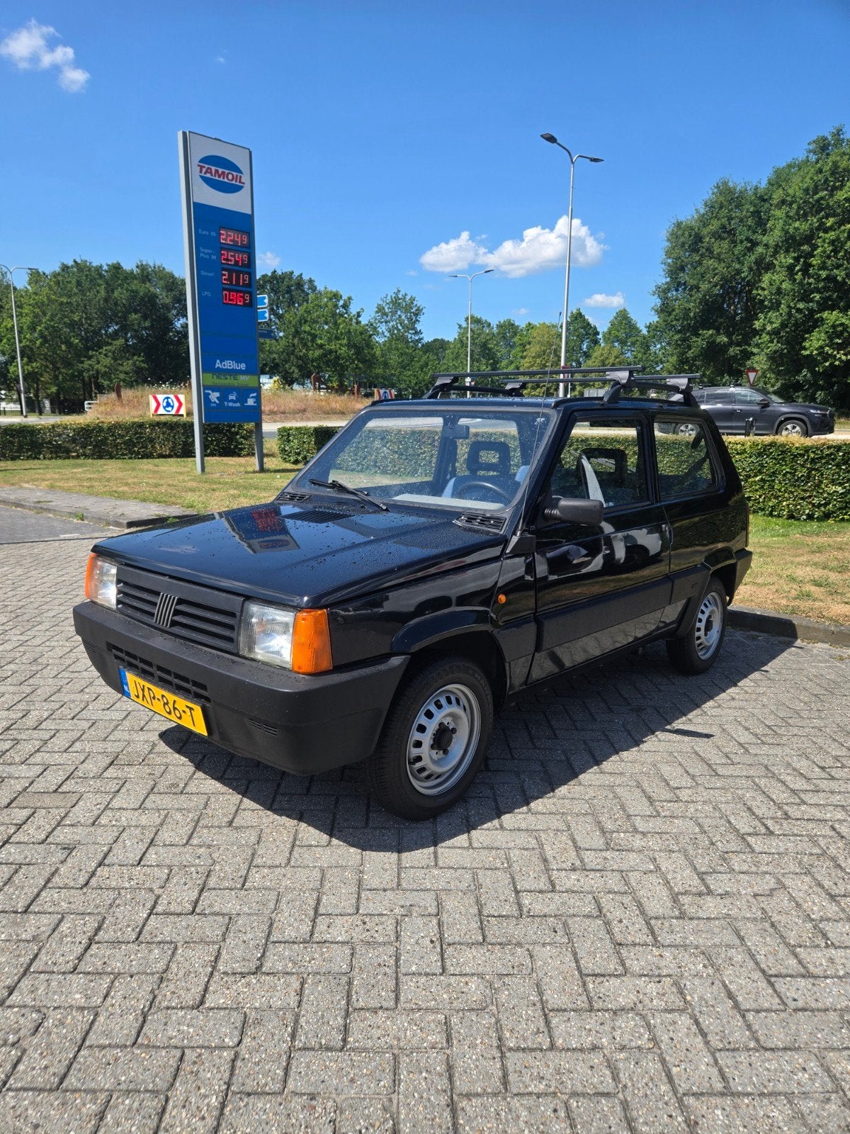 Fiat Panda 1.1 young 2001 Zwart, Voorwielaandrijving, 54 pk, Zwart, Bedrijf