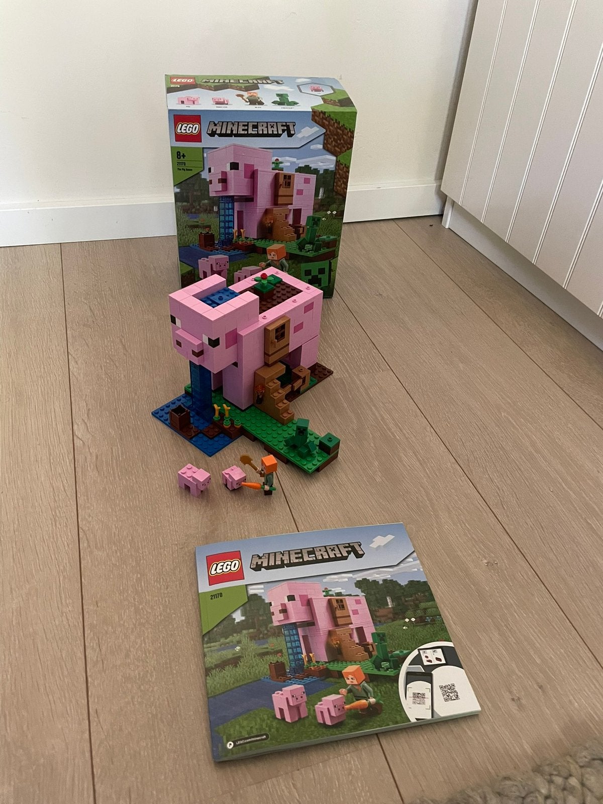 Lego Minecraft 21170 - Het varkenshuis, Inclusief instructies, Minecraft, Lego, Ophalen of Verzenden