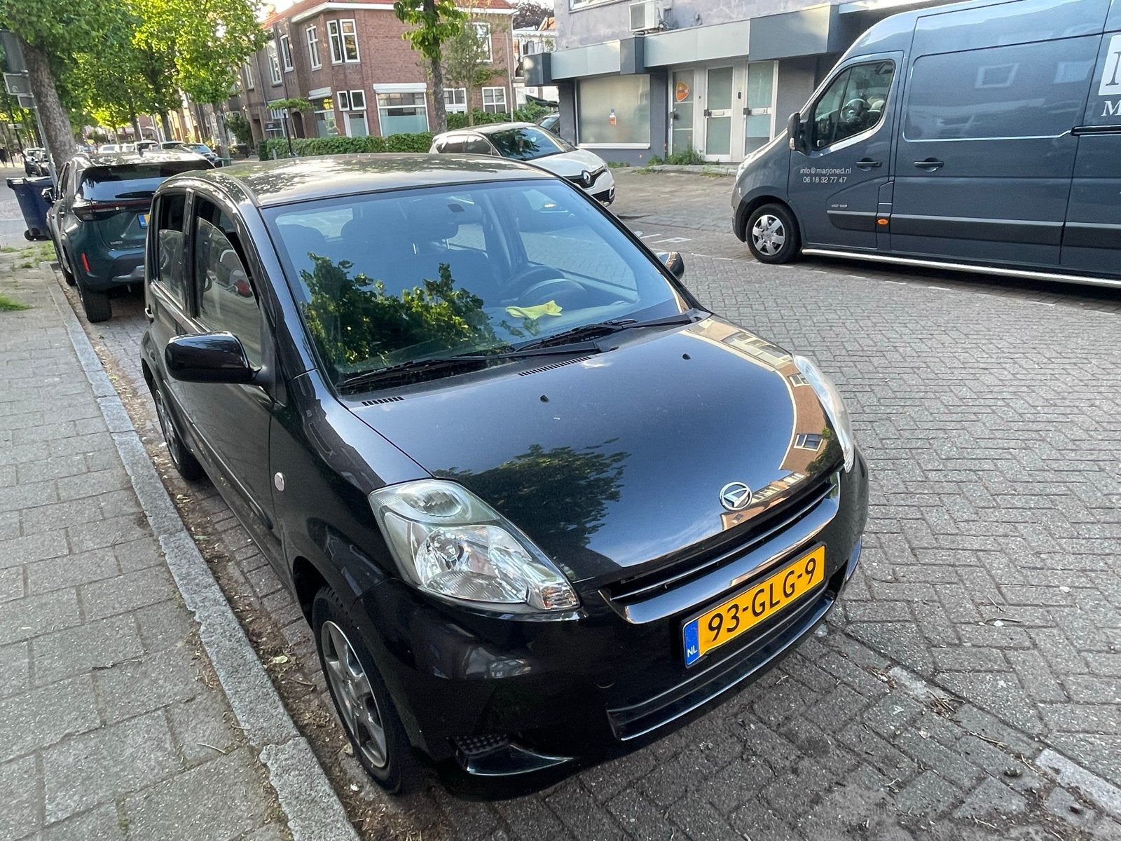 Daihatsu Sirion 1.0 2008, 2E EIGENAAR, NIEUWE APK, Auto's, Daihatsu, Voorwielaandrijving, Zwart, Handgeschakeld, 3 cilinders