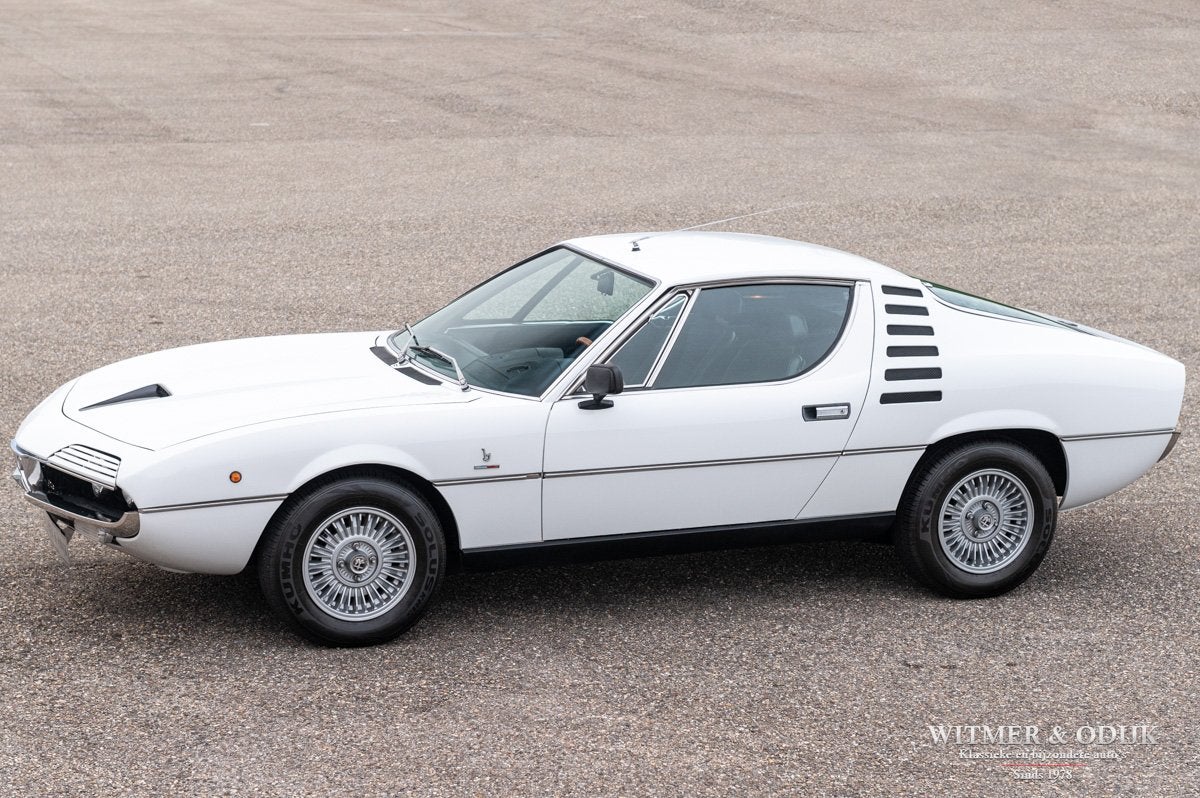 Alfa Romeo Montreal Coupé condizioni molto originale, Auto's, 230 pk, Wit, Bedrijf, Handgeschakeld