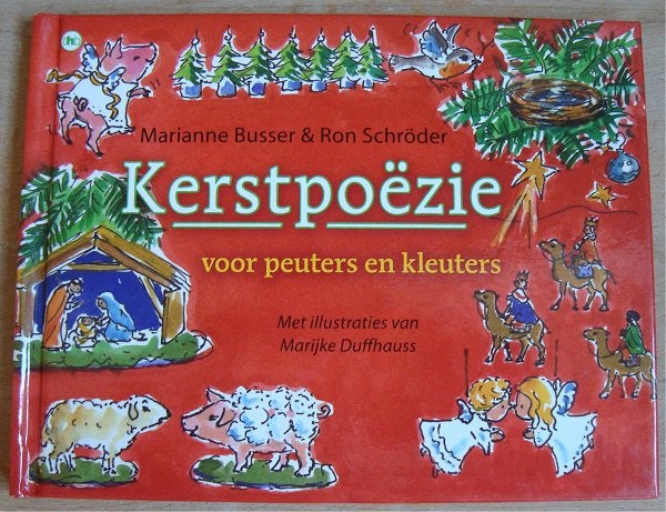 Kerstpoëzie voor peuters en kleuters - M Busser & R Schröder, Marianne Busser en Ron Schröder, Fictie algemeen, Ophalen of Verzenden
