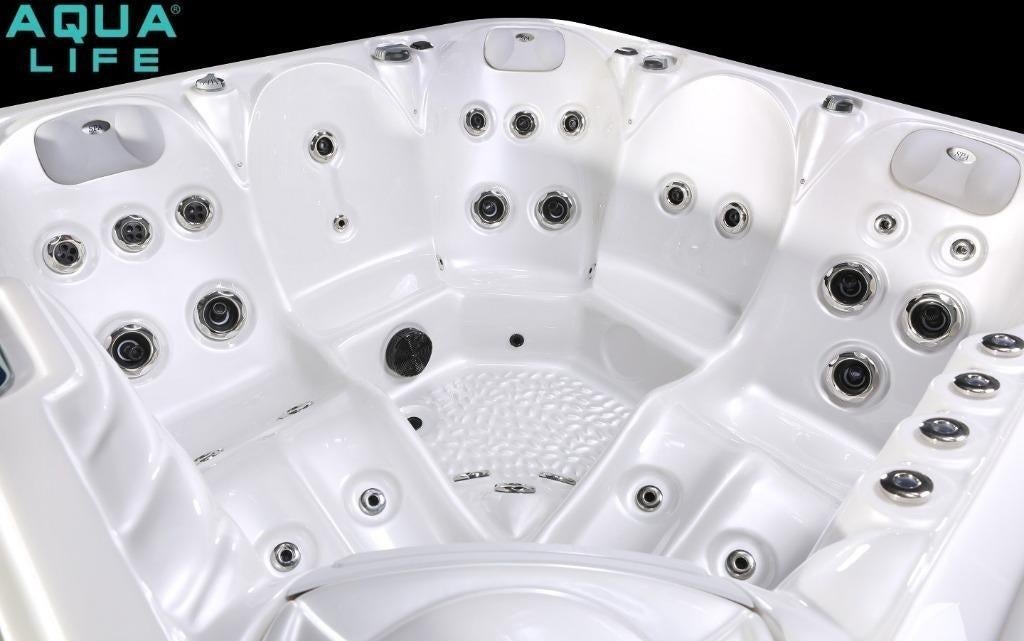 Jacuzzi Supra (Actie) 5 persoons - 200x200cm - 46 jets, Tuin en Terras, Zwembad-toebehoren, Ophalen, Nieuw, Overige typen