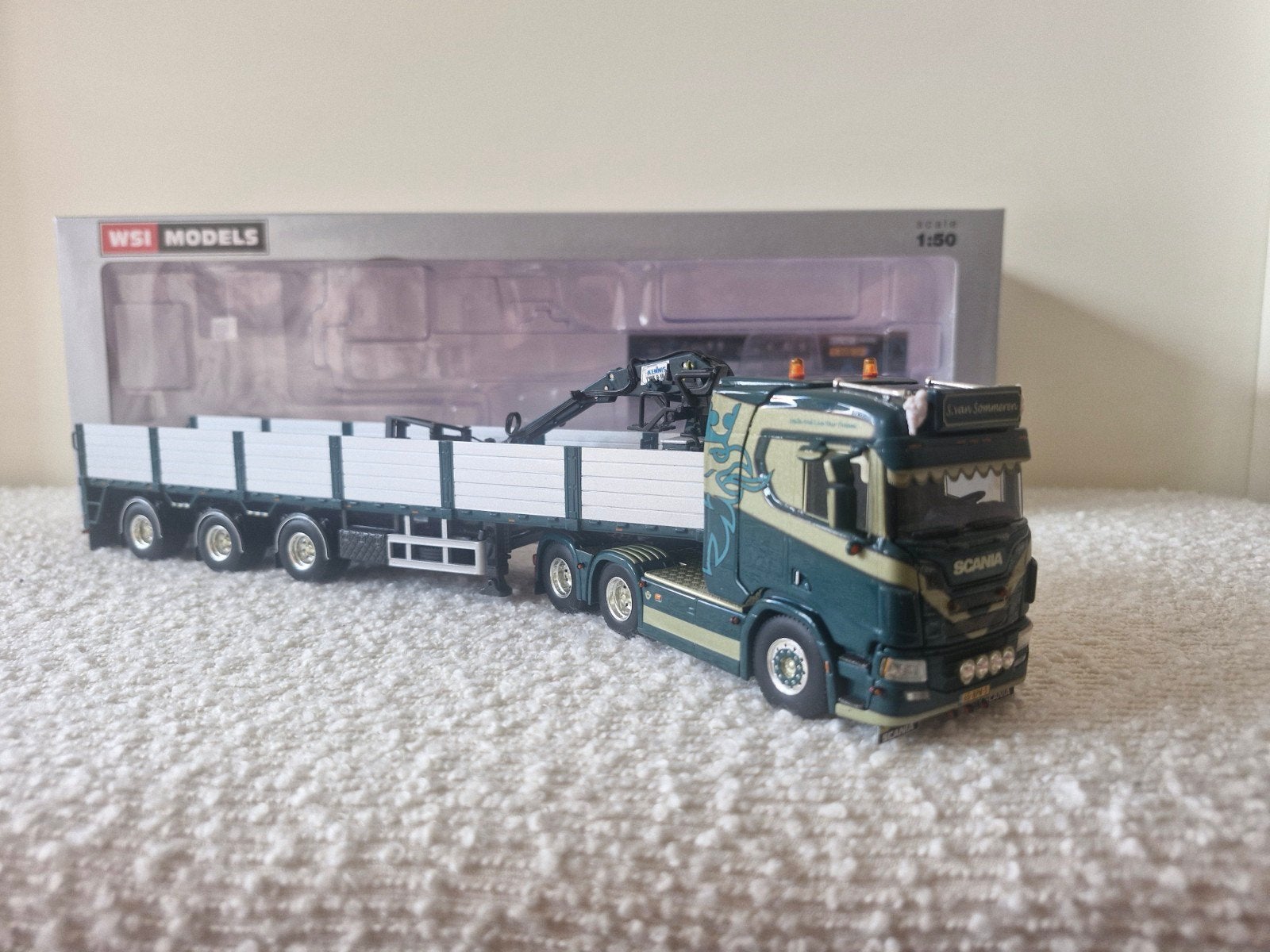 WSI Scania S.van sommeren, Ophalen of Verzenden, Nieuw, Bus of Vrachtwagen, Wsi