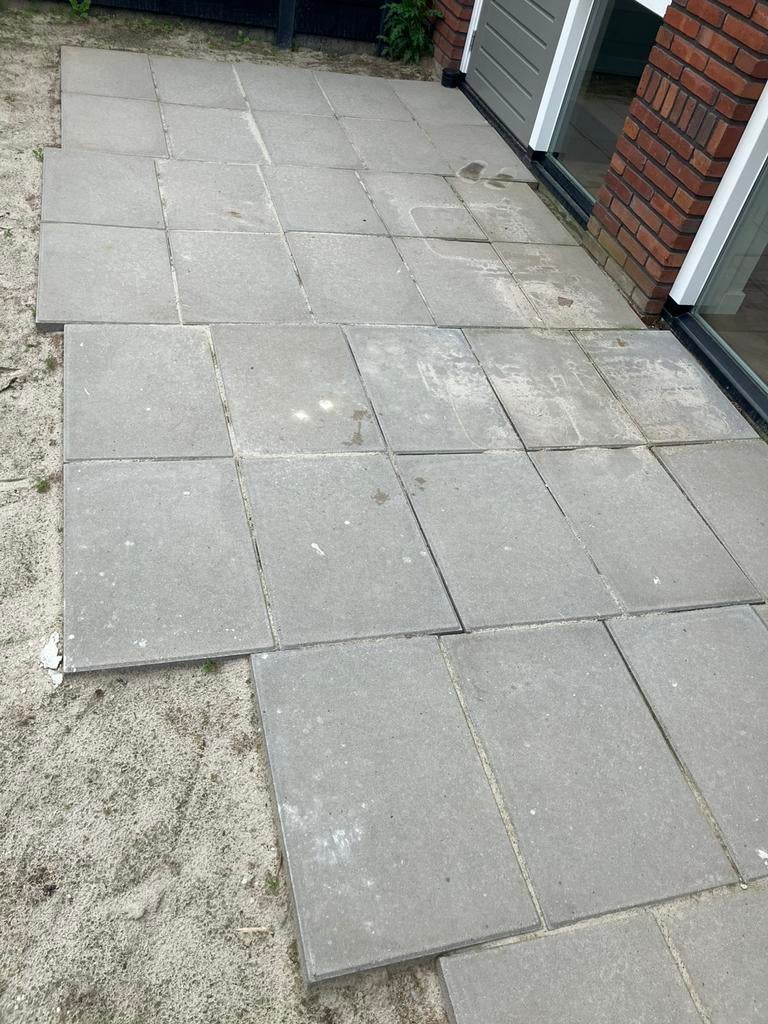 Betontegels 60x40x5, Ophalen, Zo goed als nieuw, Beton, Terrastegels