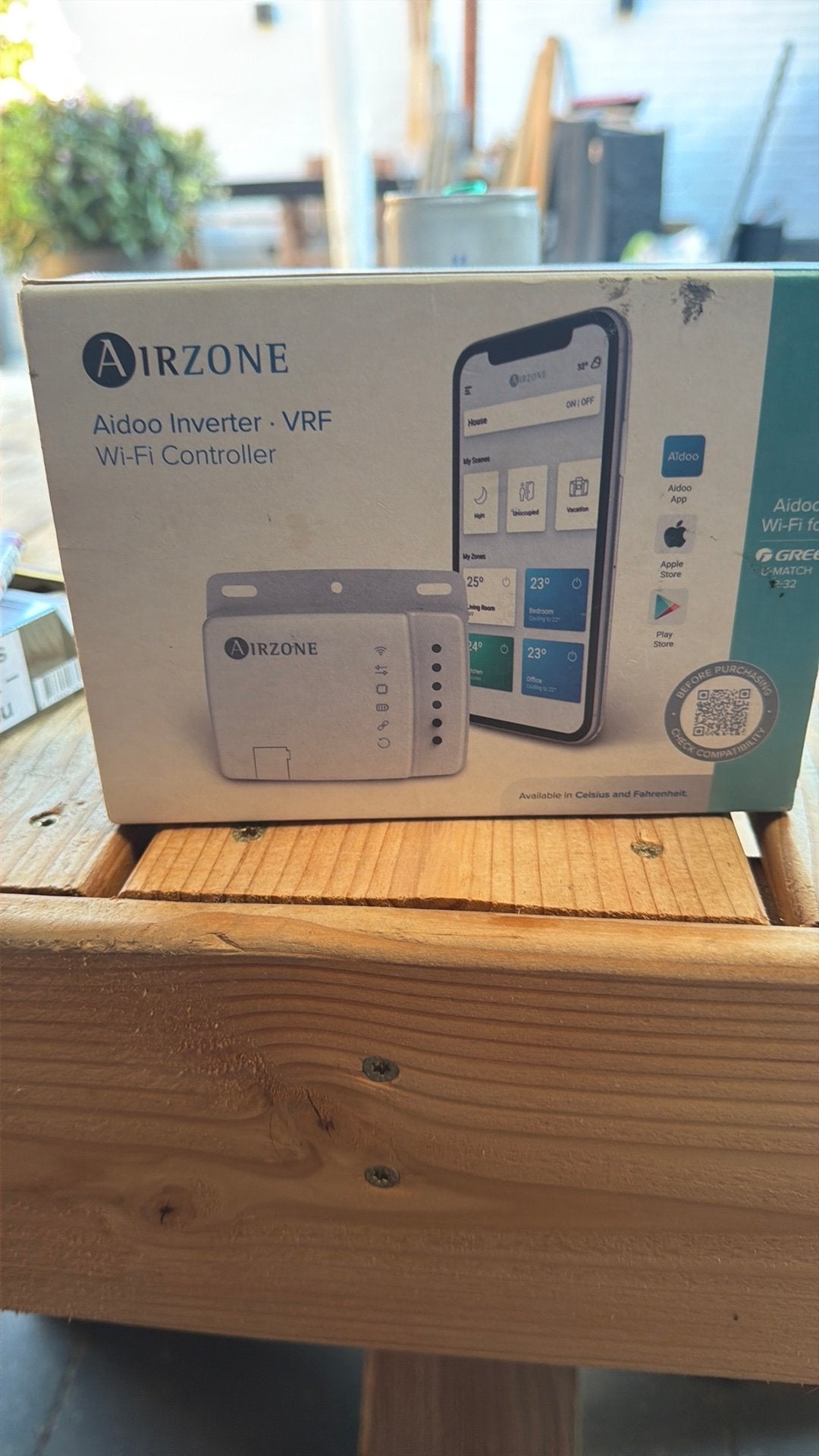 Airzone Wifi controller, Witgoed en Apparatuur, Airco's, 3 snelheden of meer, Ophalen of Verzenden, Zo goed als nieuw, 100 m³ of groter