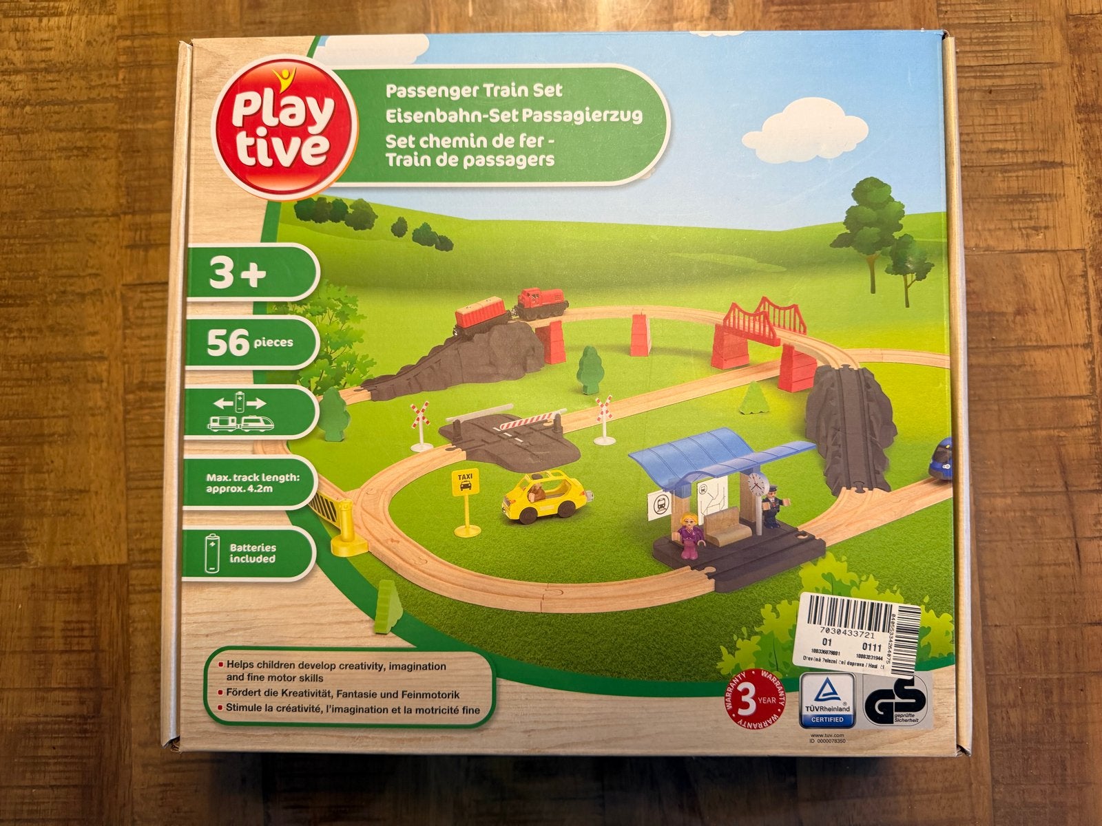Playtive Treinbaanset - Nieuw en Ongeopend, Ophalen of Verzenden, Nieuw