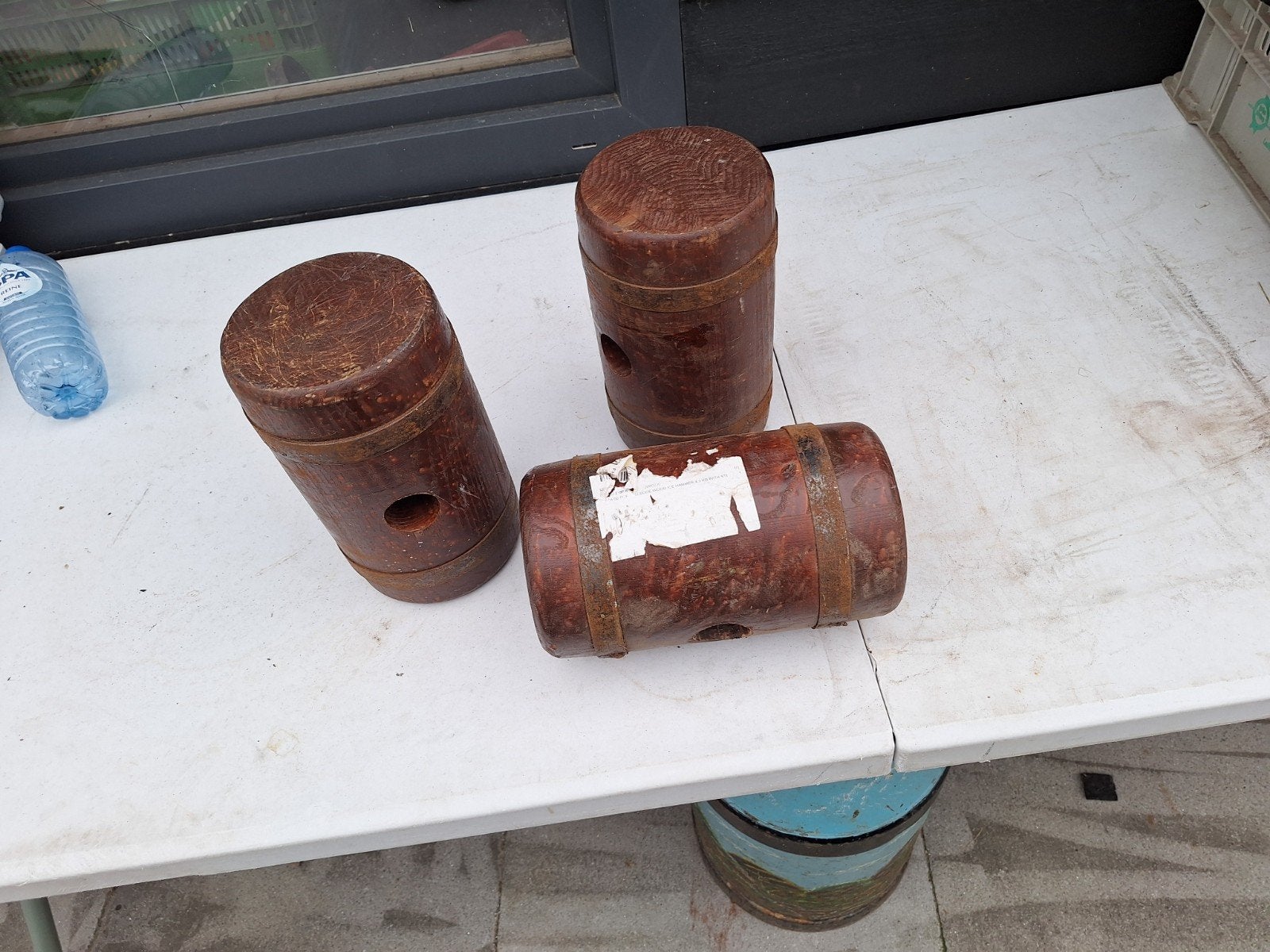 houten sleg houten hamer kop, Ophalen of Verzenden