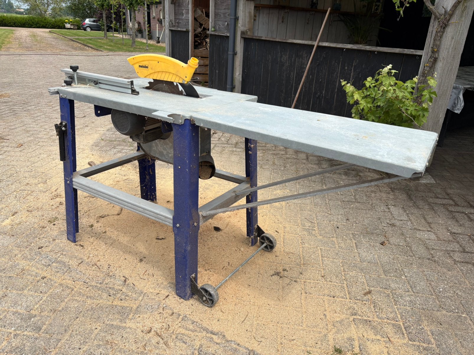 Metabo tafelcirkelzaag TKHS 315 C, Ophalen, Cirkelzaag, Zo goed als nieuw, 30 tot 70 mm