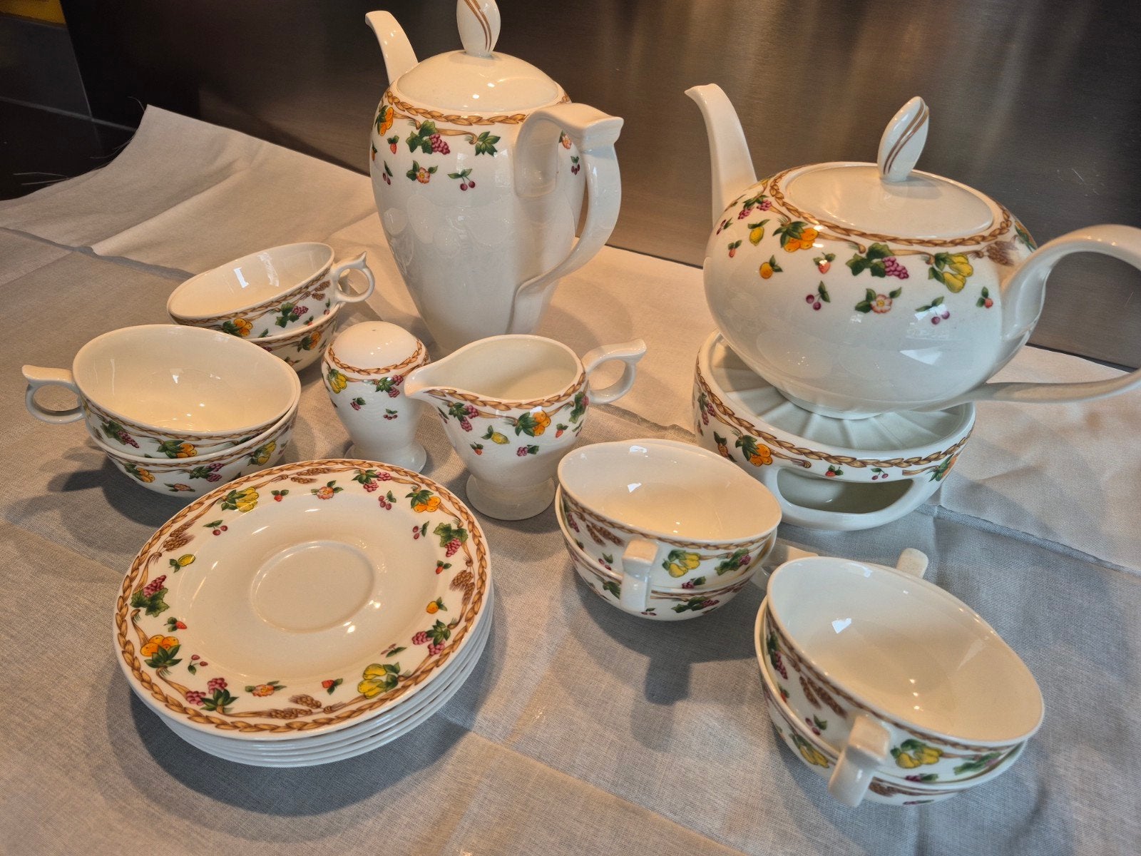 Hutschenreuther Potpourri Koffie/Theeservies - Bone China, Ophalen