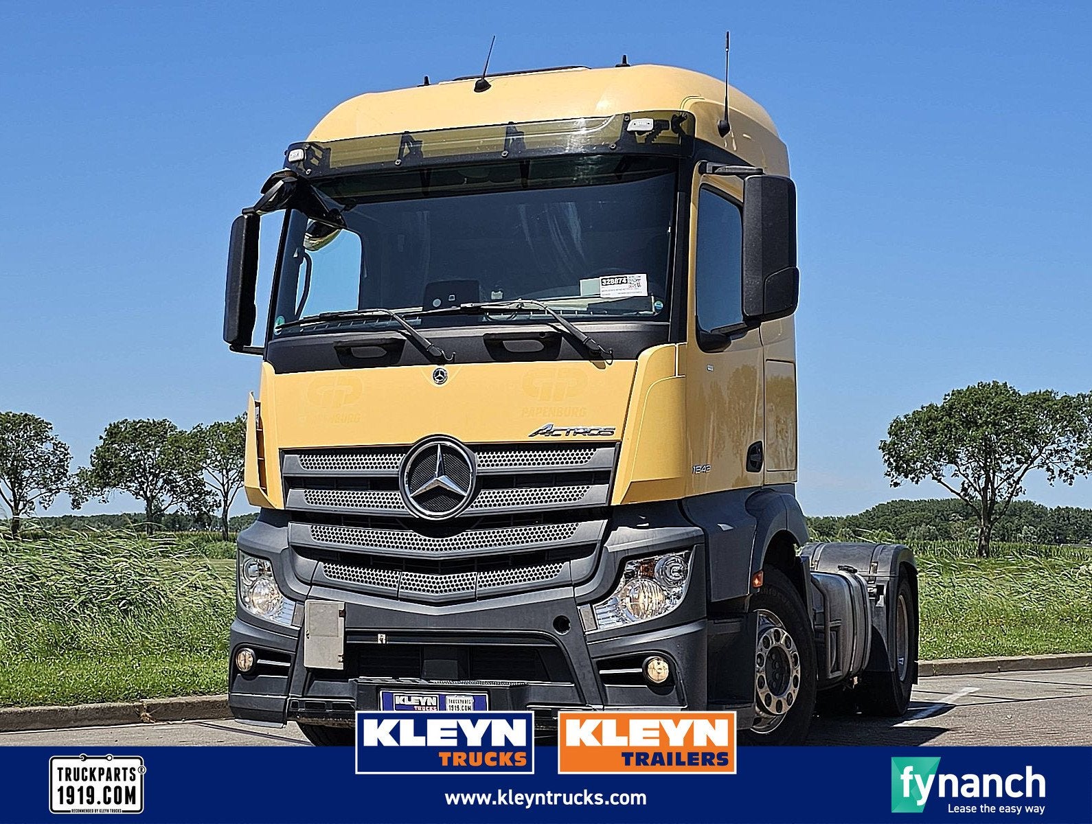MERCEDES-BENZ ACTROS 1843 retarder 297tkm, Automaat, Euro 6, Bedrijf, Diesel