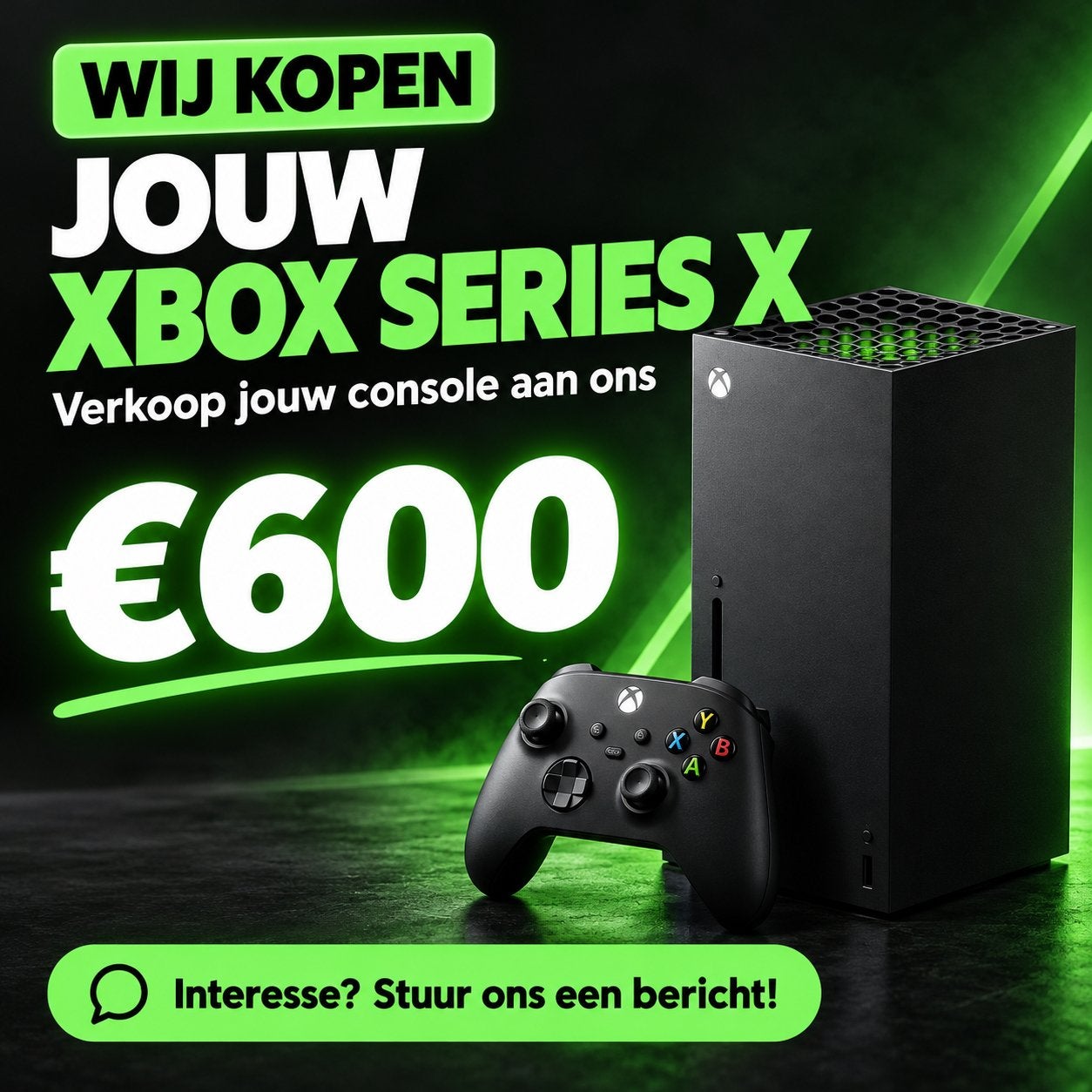 Verkoop je XBOX Series X aan ons!, Ophalen of Verzenden, Zo goed als nieuw, Xbox Series X