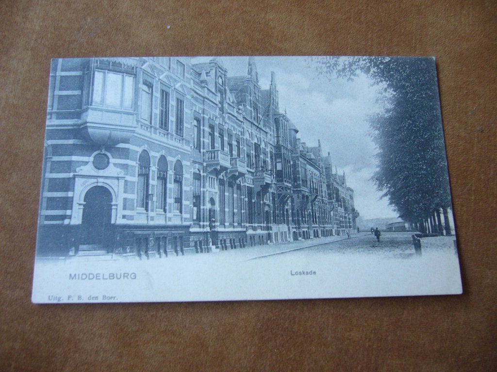 MIDDELBURG  =  LOSKADE  BRIEFKAART, Ophalen of Verzenden, Voor 1920, Ongelopen, Zeeland