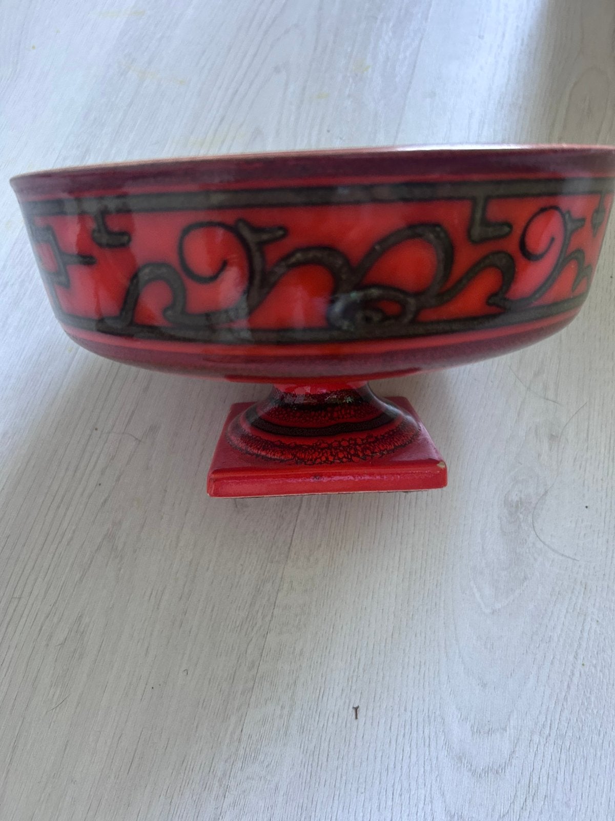 Flora Gouda keramiek, Antiek en Kunst, Antiek | Schalen, Ophalen of Verzenden