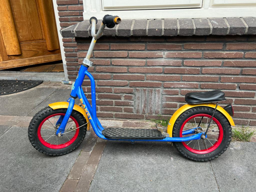 Klassieke vintage Raket step van Corvino, Fietsen en Brommers, Steps, Gebruikt, Gewone step, Ophalen