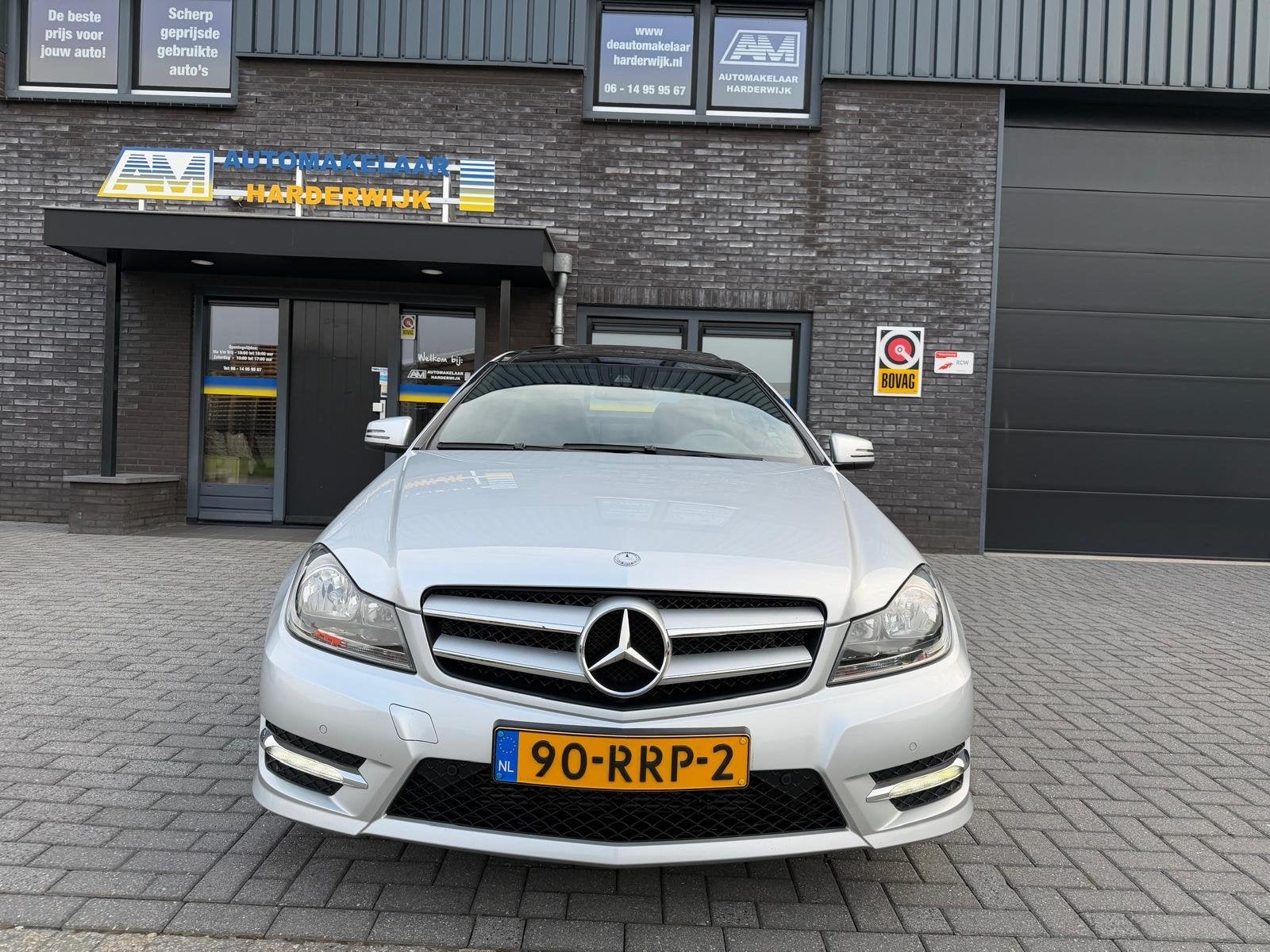 Mercedes-Benz C-klasse Coupé 180 | 1E EIGENAAR | 3/6/12MND, Auto's, Automaat, Achterwielaandrijving, Zwart, 4 stoelen