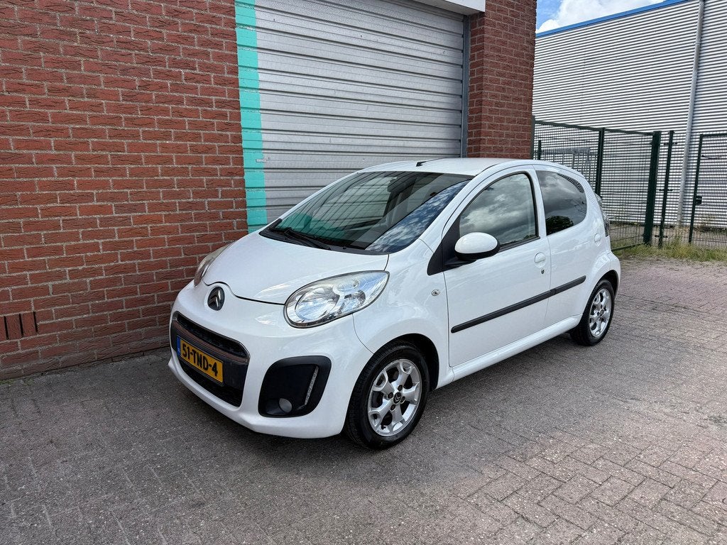Citroen C1 1.0 First Edition 5-deurs Bj:2012 NAP!, Voorwielaandrijving, Euro 5, Gebruikt, 4 stoelen