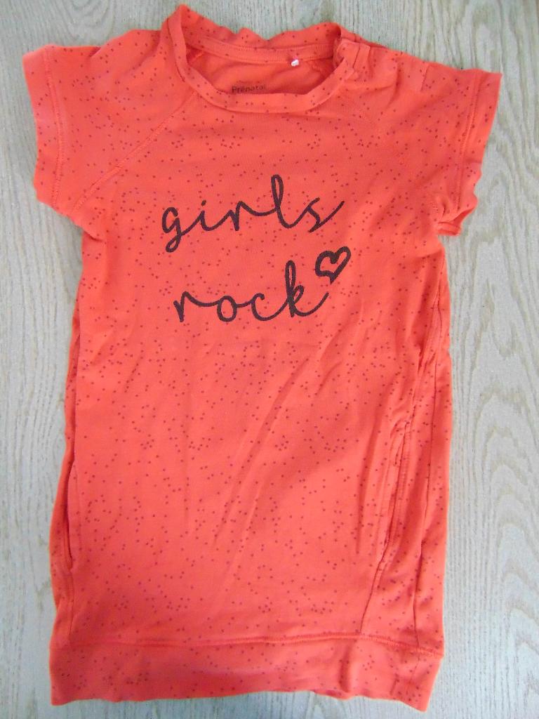 Prenatal jurk rood maat 92 jurkje Girls Rock, Kinderen en Baby's, Kinderkleding | Maat 92, Meisje, Ophalen of Verzenden, Zo goed als nieuw