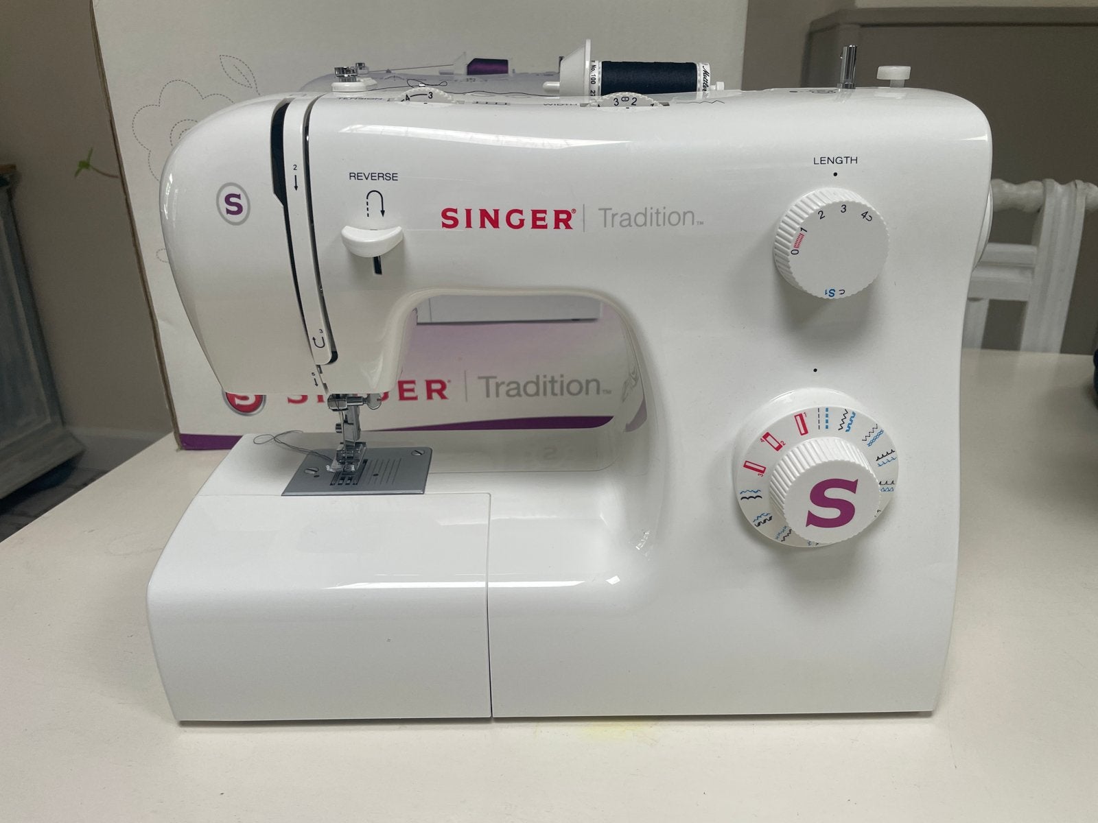 Singer Tradition 2263 Naaimachine - Zo goed als nieuw, Ophalen of Verzenden, Zo goed als nieuw, Naaimachine, Singer