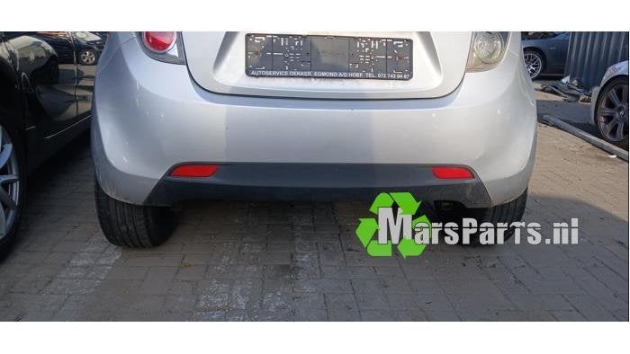 Achterbumper van een Chevrolet Spark