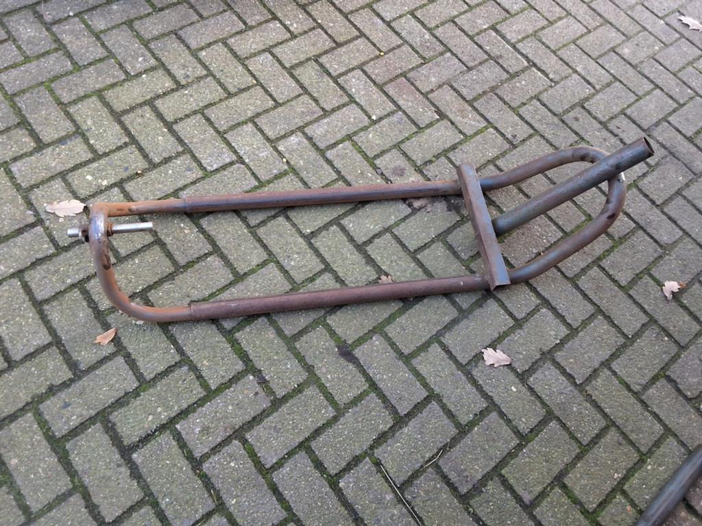 kantelbeugel grasmachine, Tuin en Terras, Grasmaaiers, Ophalen, 50 cm of meer