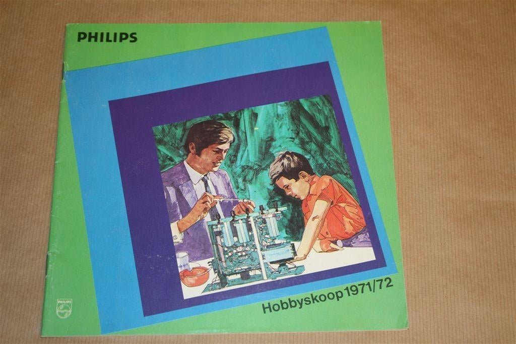 Philips Hobbyskoop 1971/72, Boeken, Techniek, Zo goed als nieuw, Bouwkunde, Ophalen of Verzenden