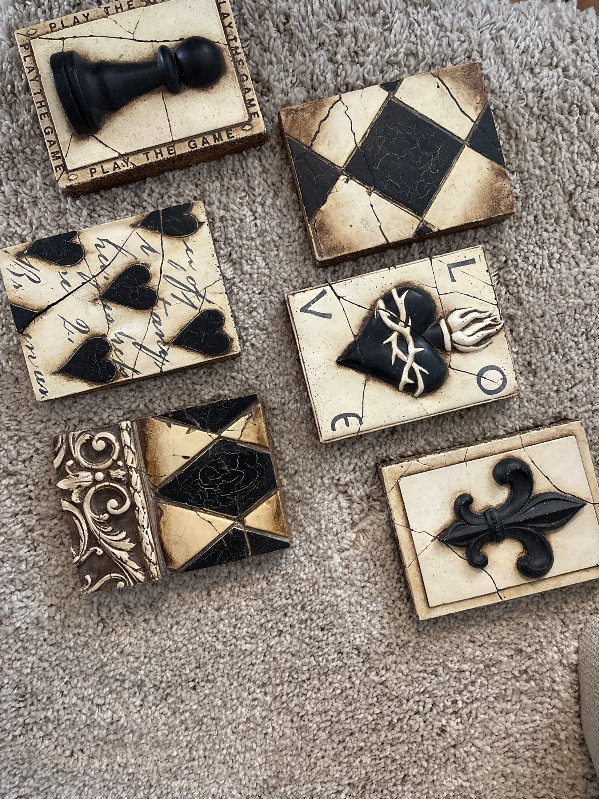 Sid Dickens Memory Blocks, Vintage, Meerkleurig, Overige materialen, Ophalen of Verzenden