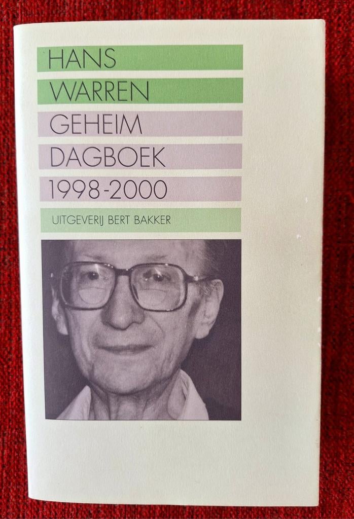 Hans Warren : Geheim dagboek 1998 - 2000, Ophalen of Verzenden, Zo goed als nieuw