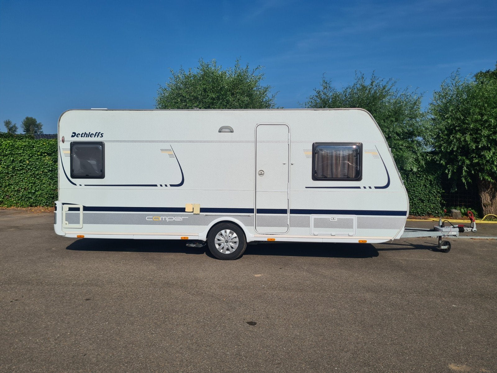 Dethleffs Camper 510 ( incl. stallingsmogelijkheid ), Rondzit, Frans bed, Bedrijf, Dethleffs