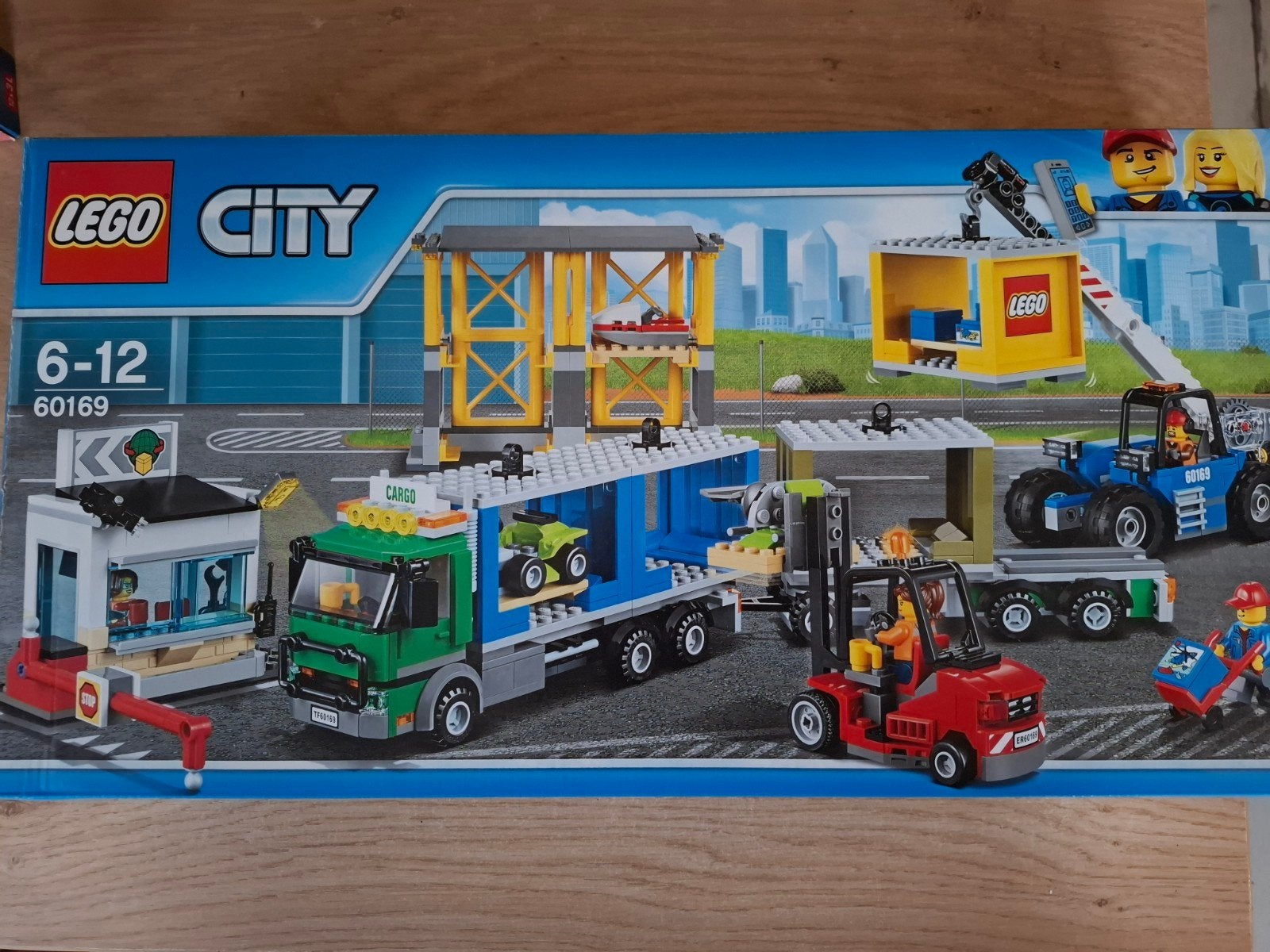 Lego City 60169 Vrachtterminal, Lego, Nieuw, Ophalen of Verzenden, Complete set