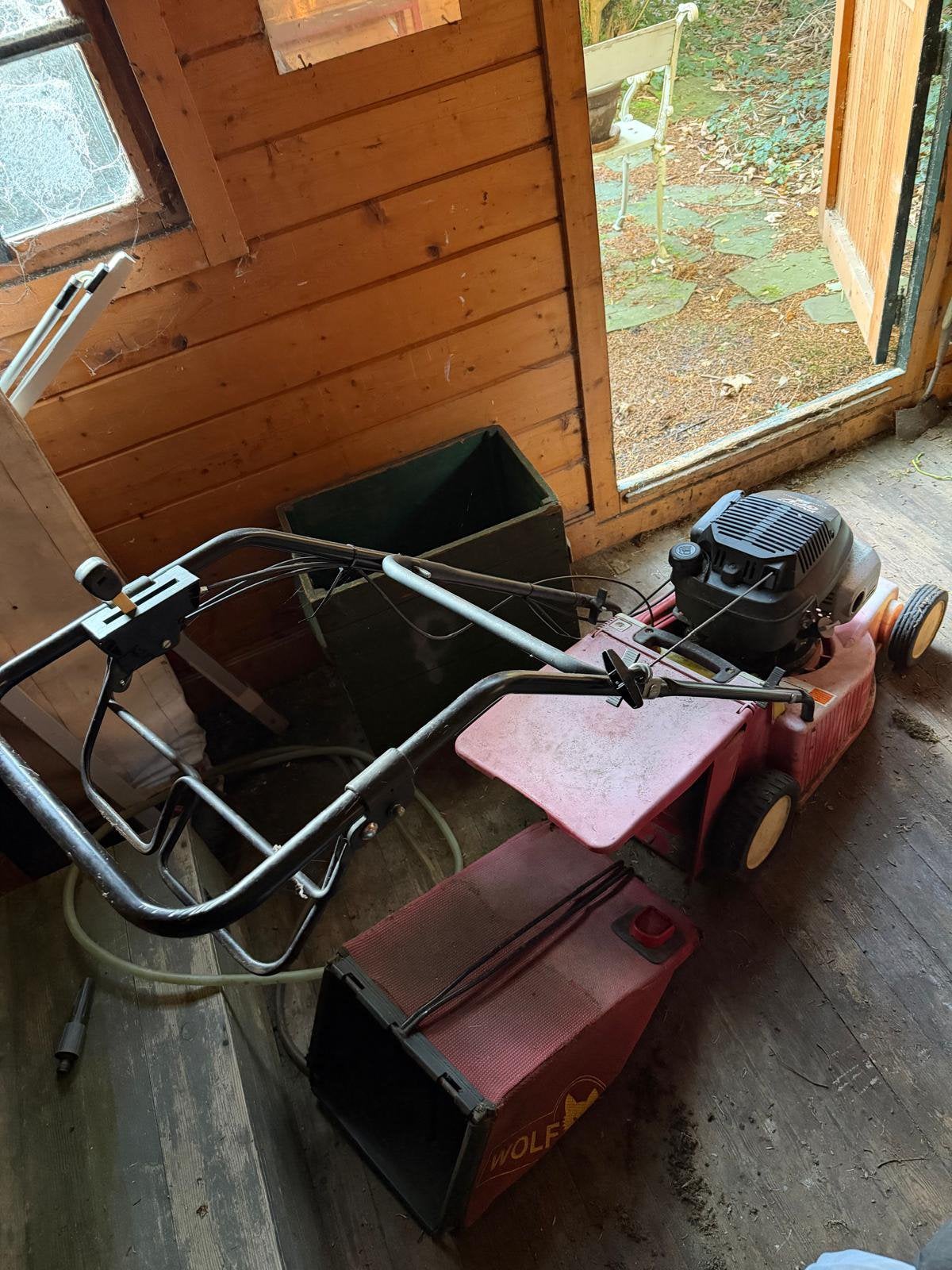 Wolf-Garten benzine grasmaaier – Honda GCV 135 motor, Tuin en Terras, Grasmaaiers, Ophalen, Zo goed als nieuw