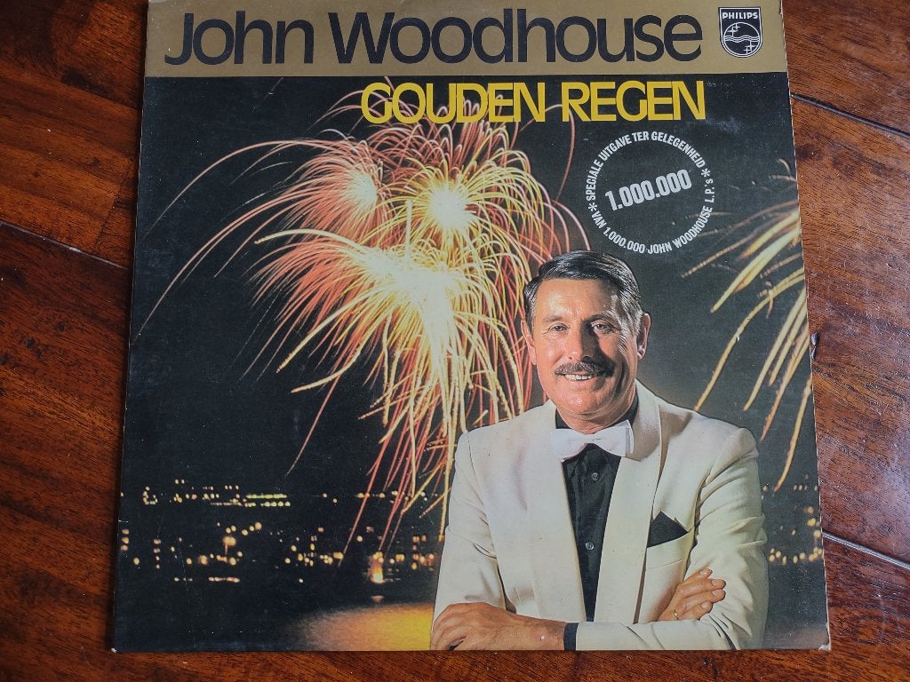 Accordeon Lp - John Woodhouse - Gouden regen, Ophalen of Verzenden, Zo goed als nieuw, Pop, LP