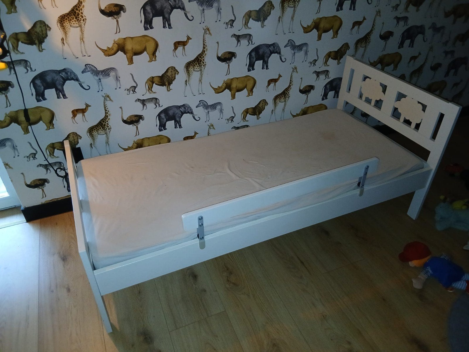IKEA Kritter peuterbed, Ophalen, 70 tot 85 cm, 140 tot 160 cm, Zo goed als nieuw