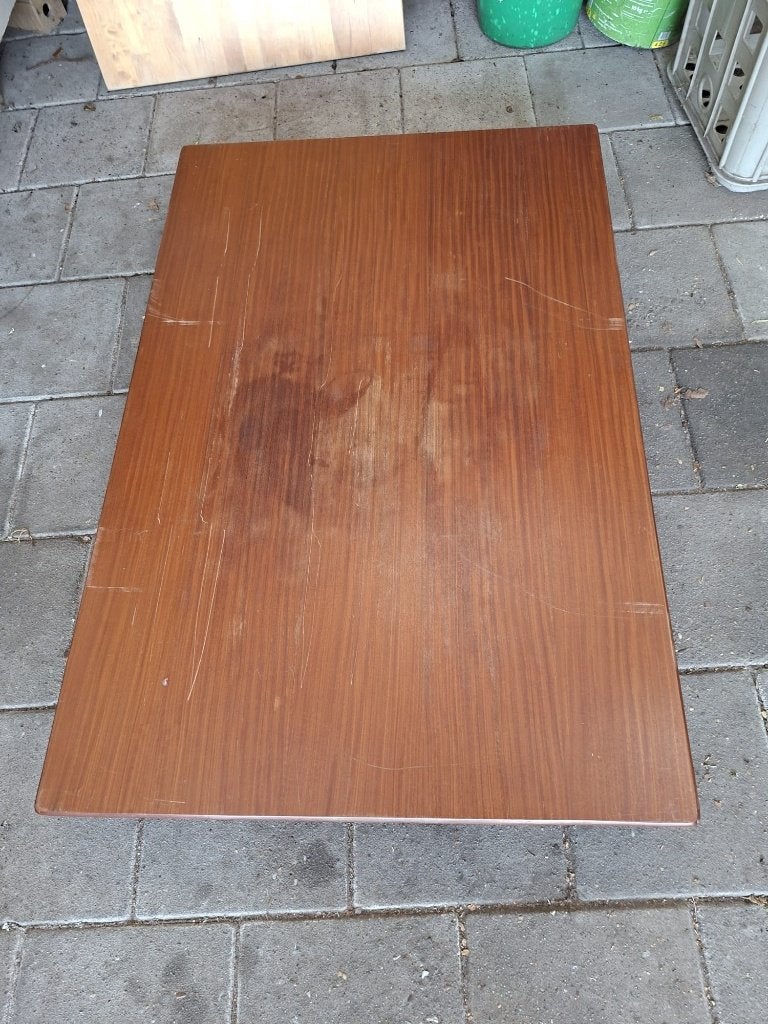Tafel, uitschuifbaar 127x83 cm, Huis en Inrichting, Ophalen, Gebruikt, 100 tot 150 cm, 50 tot 100 cm