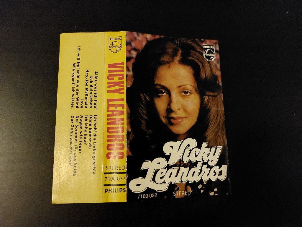 VICKY LEANDROS - VICKY LEANDROS (MC), 1 bandje, Ophalen of Verzenden, Zo goed als nieuw, Origineel